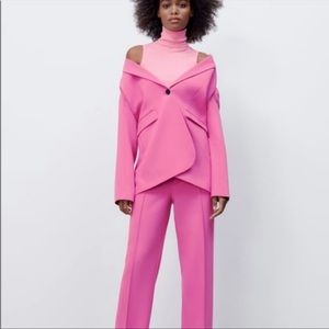 Zara Full-Length Francoise Straight Trousers